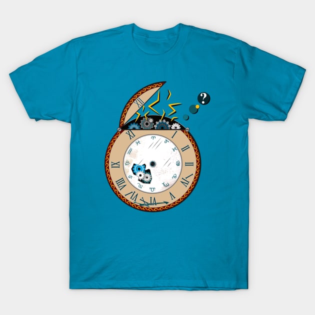 The Time Master Lost Track of the Time T-Shirt by dkdesigns27